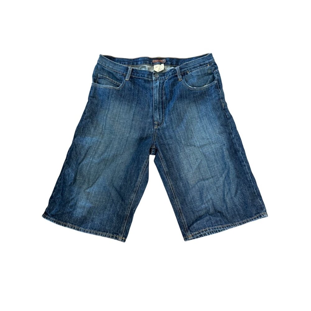Vintage Y2k G-Unit Denim Company Mens Blue Jean Shorts Size 36 Authentic Wear Pr